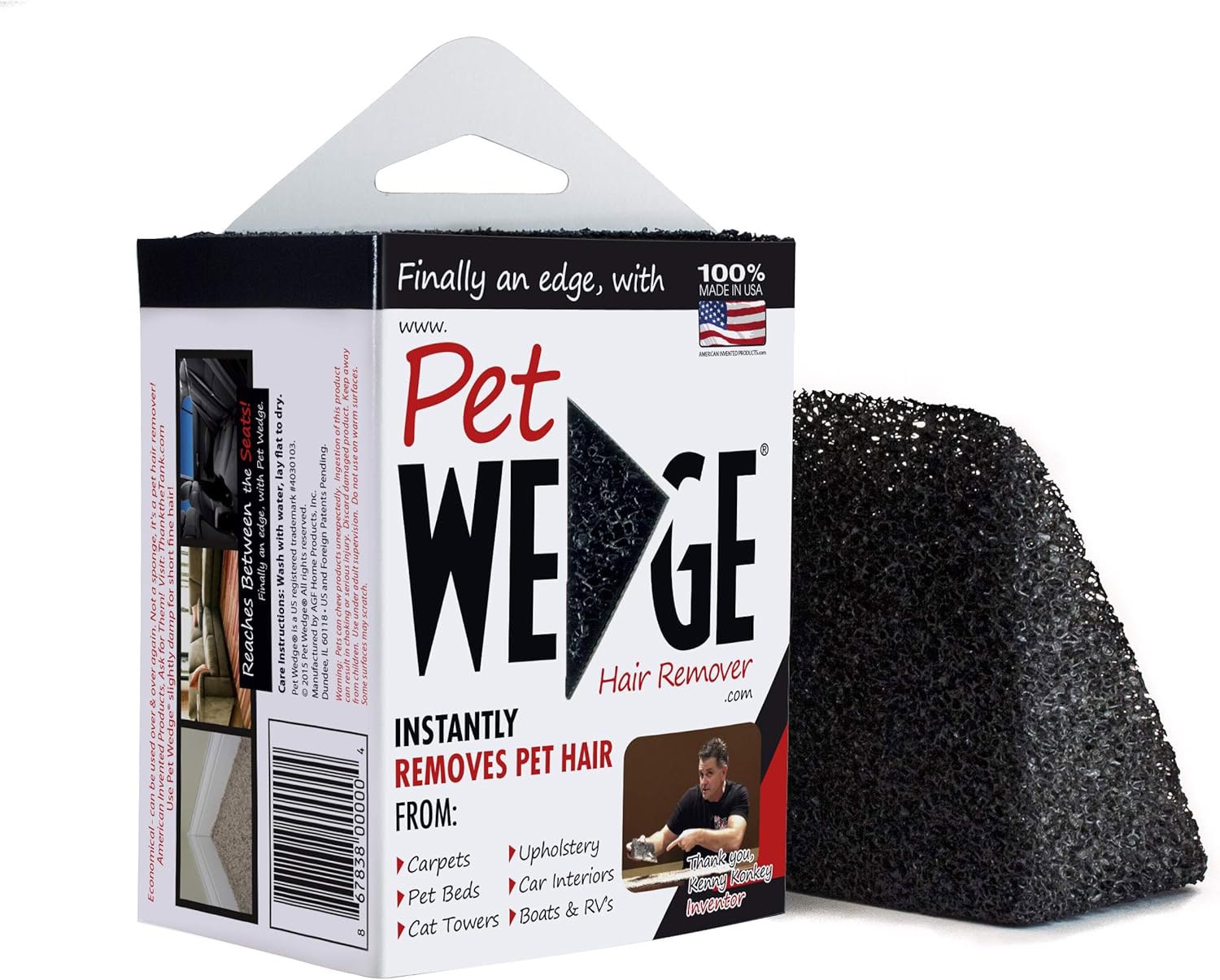 Pocket Pet Wedge Hair Remover