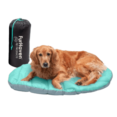 FurHaven Trail Pup Packable Stuff Sack Travel Pillow Dog Bed