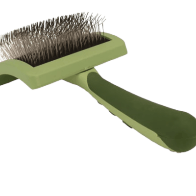 Safari Curved Coated Tips Long Hair Slicker Brush