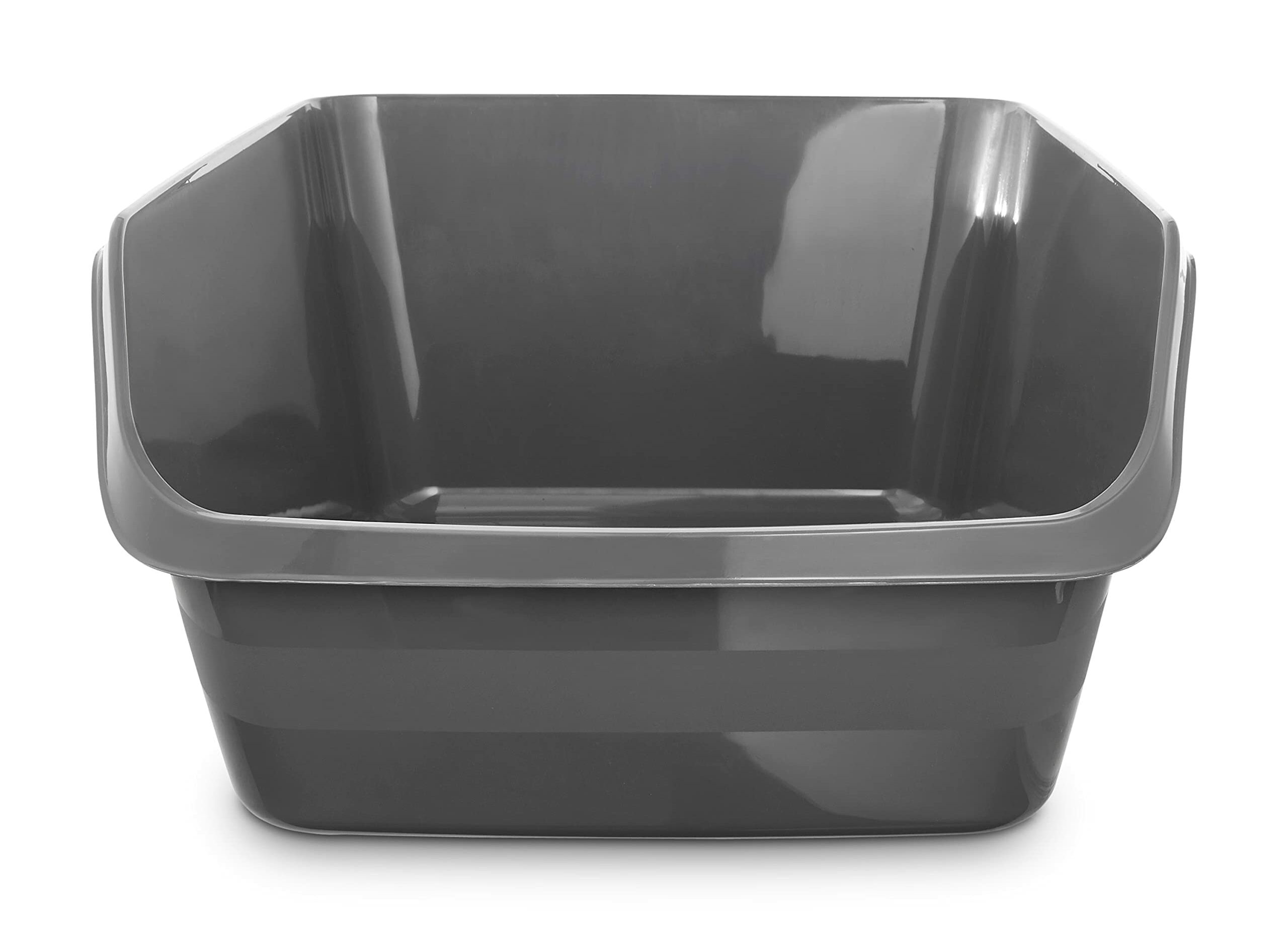 So Phresh Charcoal Shatter Shield High-Back Litter Box