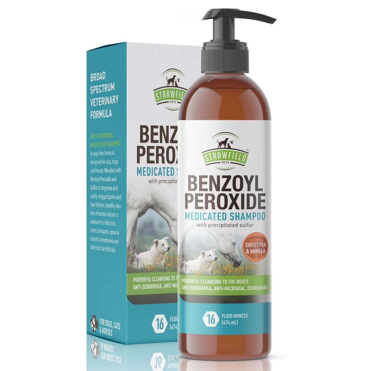 Strawfield Pets Medicated Dog Shampoo