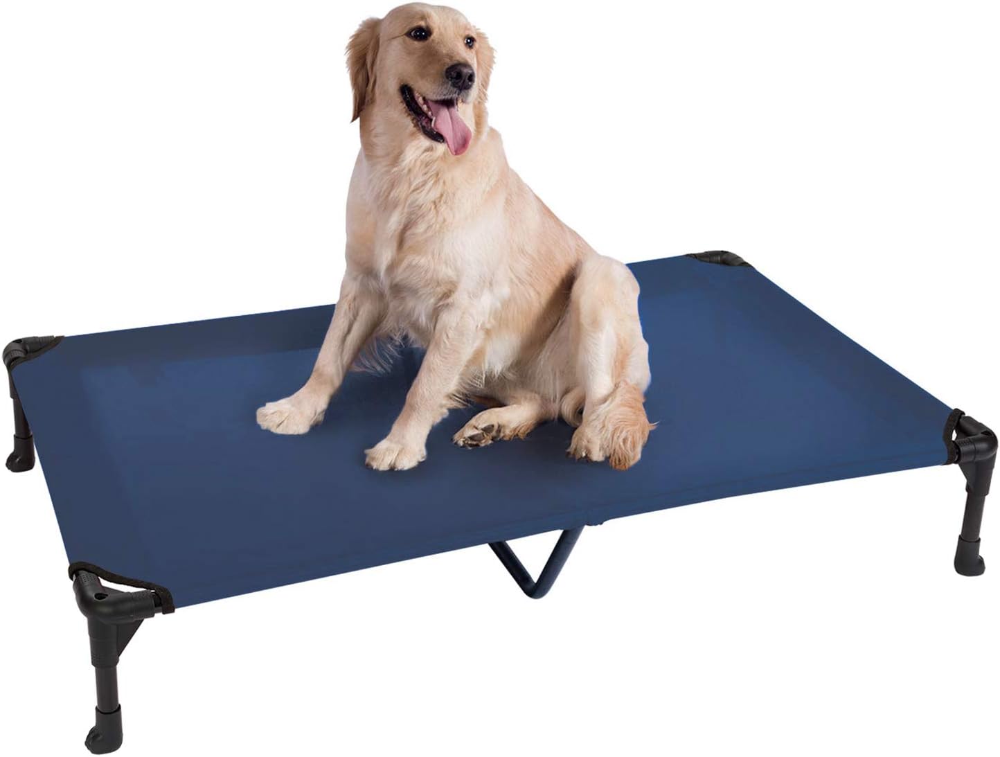 Veehoo Cooling Elevated Dog Bed, Portable Raised Pet Cot