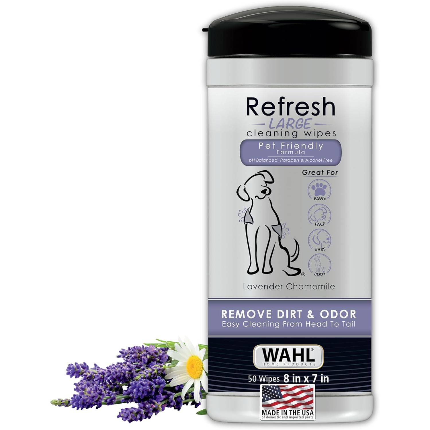 Wahl Dog Refresh Cleaning Wipes
