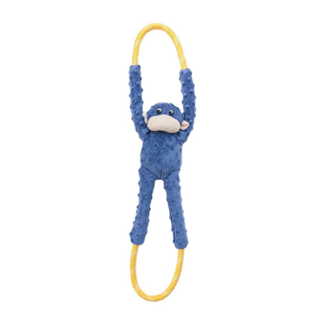 ZippyPaws - RopeTugz Blue Monkey Dog Toy