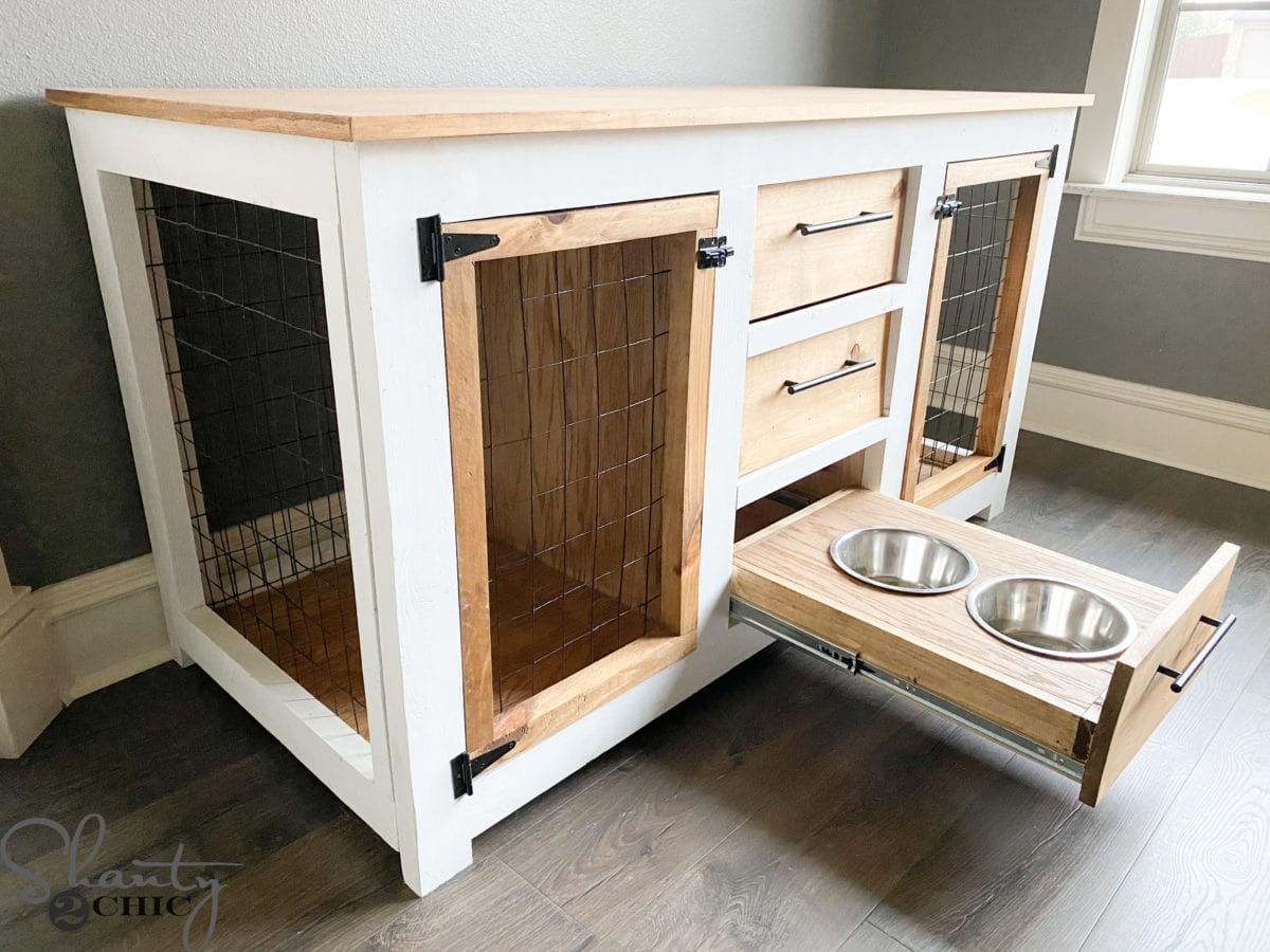 Image showcasing 10 DIY Dog Crate Plans You Can Build Today (With Pictures) | Hepper Pet ...