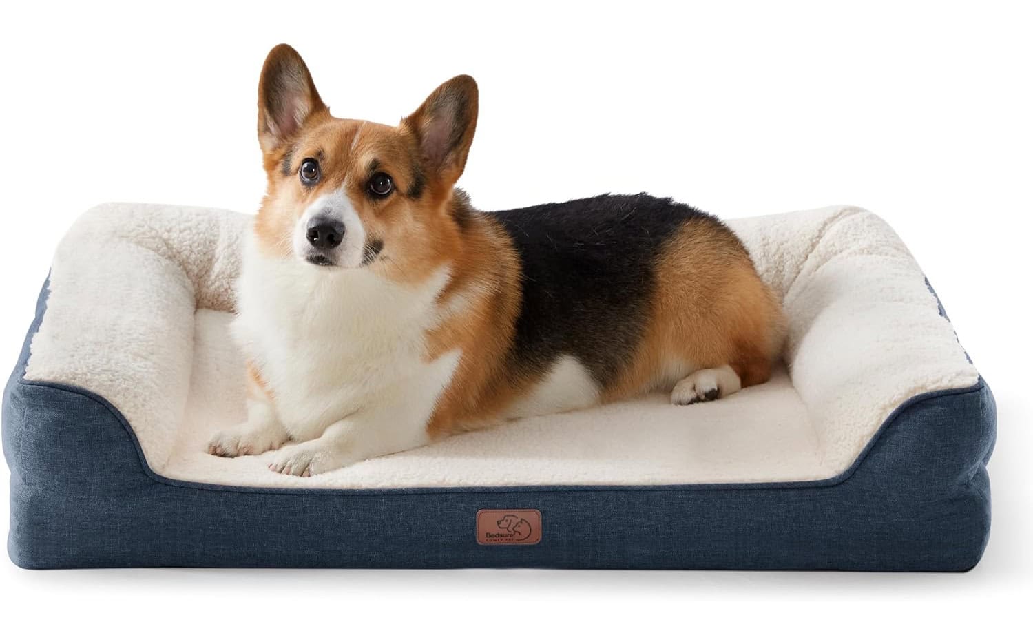 Bedsure Memory Foam Dog Bed for Medium Dogs