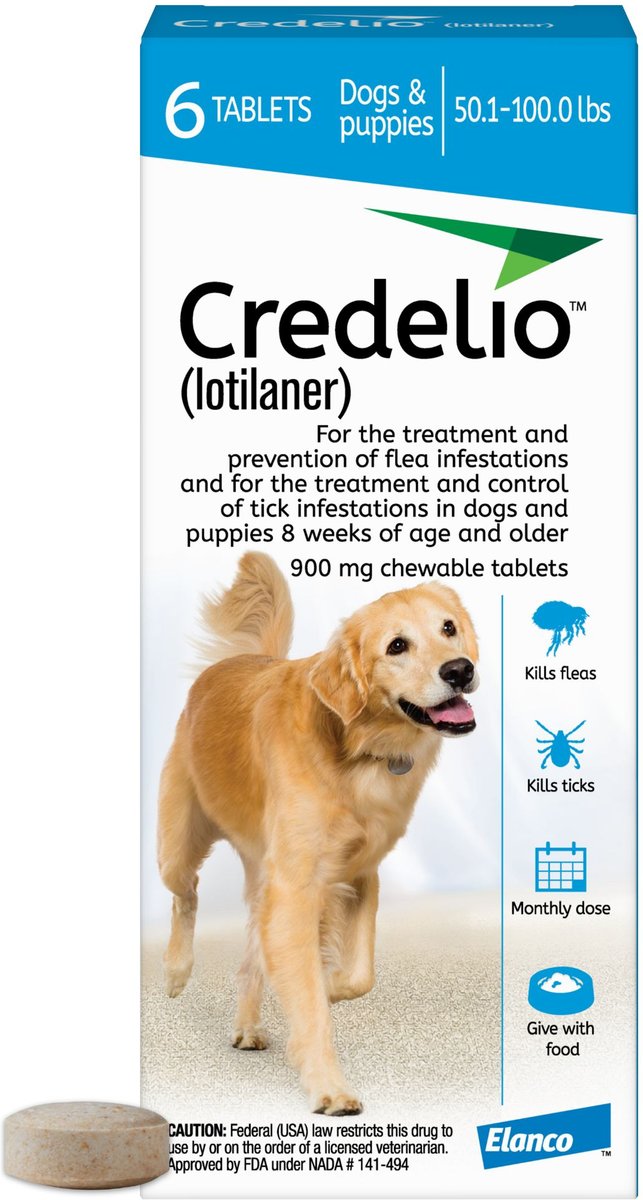 Credelio Chewable Tablets for Dog