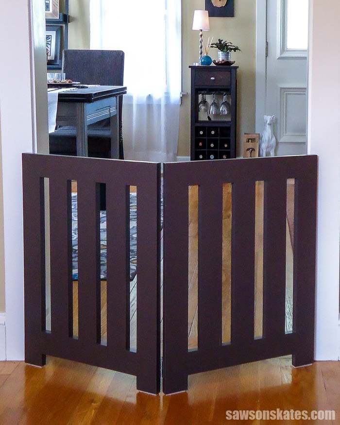 DIY Dog Gate, by Saws on Skates