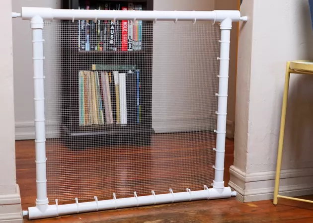 DIY PVC Pipe Pet Gate, by eHow