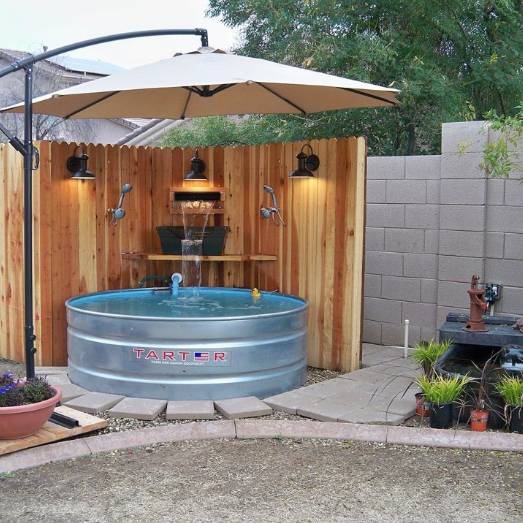 DIY Stock Tank Pool