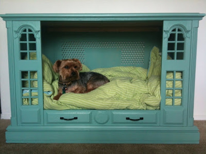 DIY dog bed
