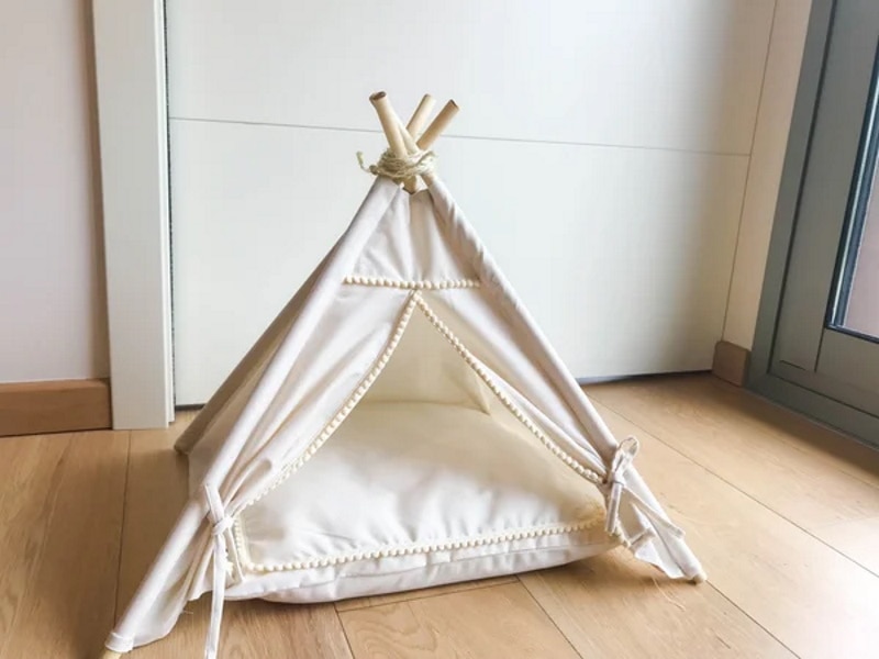 DIY dog teepees