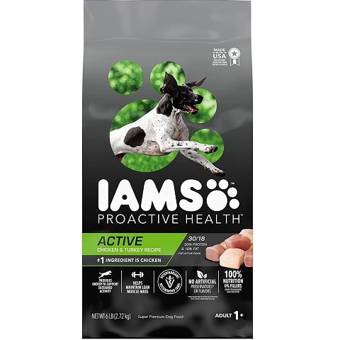 iams proactive high protein chicken turkey dog food