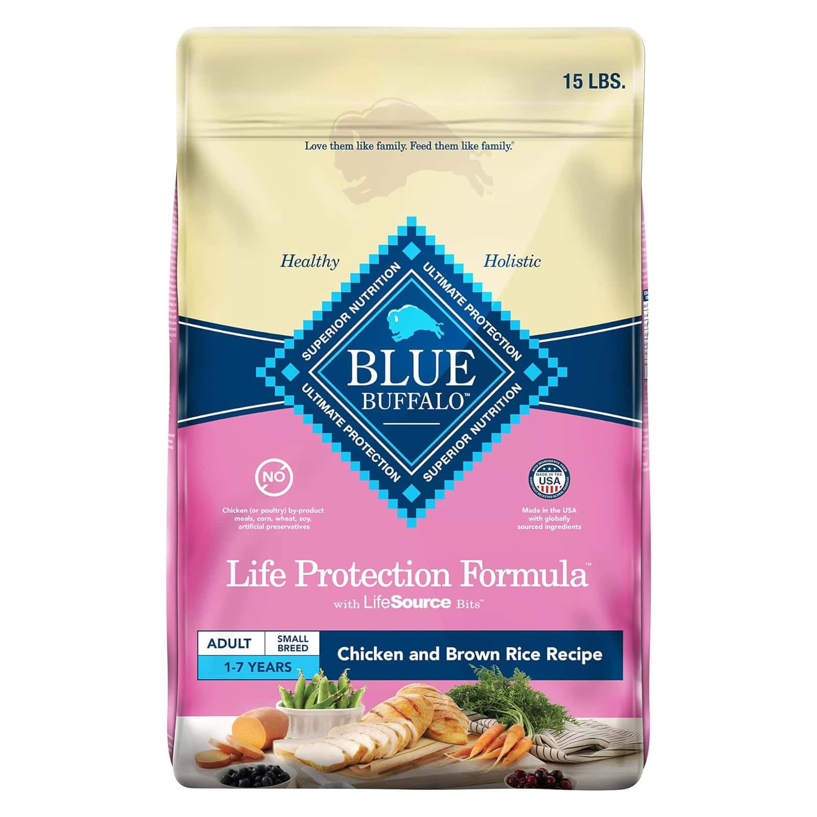 Blue Buffalo Life Protection Formula Adult Small Breed Dry Dog Food