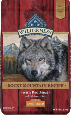 Blue Buffalo Wilderness Rocky Mountain Recipe with Red Meat Large Breed Grain-Free Dry Dog Food