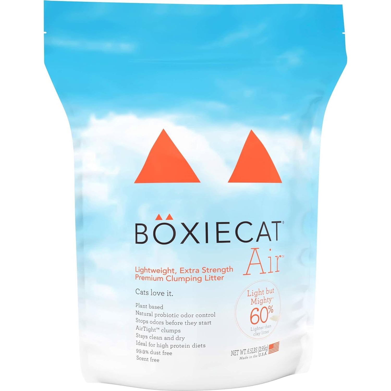 Boxiecat Air Lightweight Premium Clumping Cat Litter
