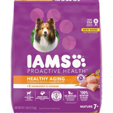 Iams Healthy Aging Mature & Senior Large Breed with Real Chicken Dry Dog Food