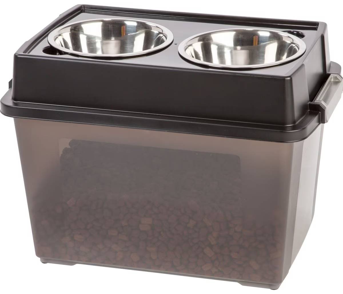 Iris Elevated Feeder with Food Storage