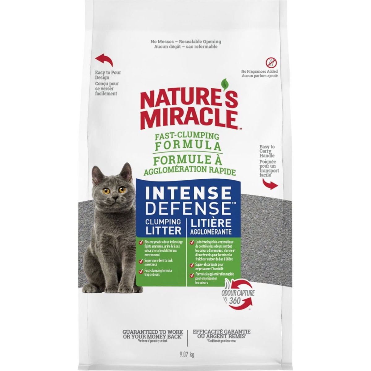 Nature’s Miracle Defense Clumping Litter