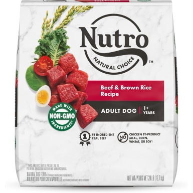 Nutro Natural Choice Adult Beef & Brown Rice Recipe Dry Dog Food