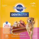 Pedigree Dentastix Dual Flavored Bacon & Chicken Flavored Large