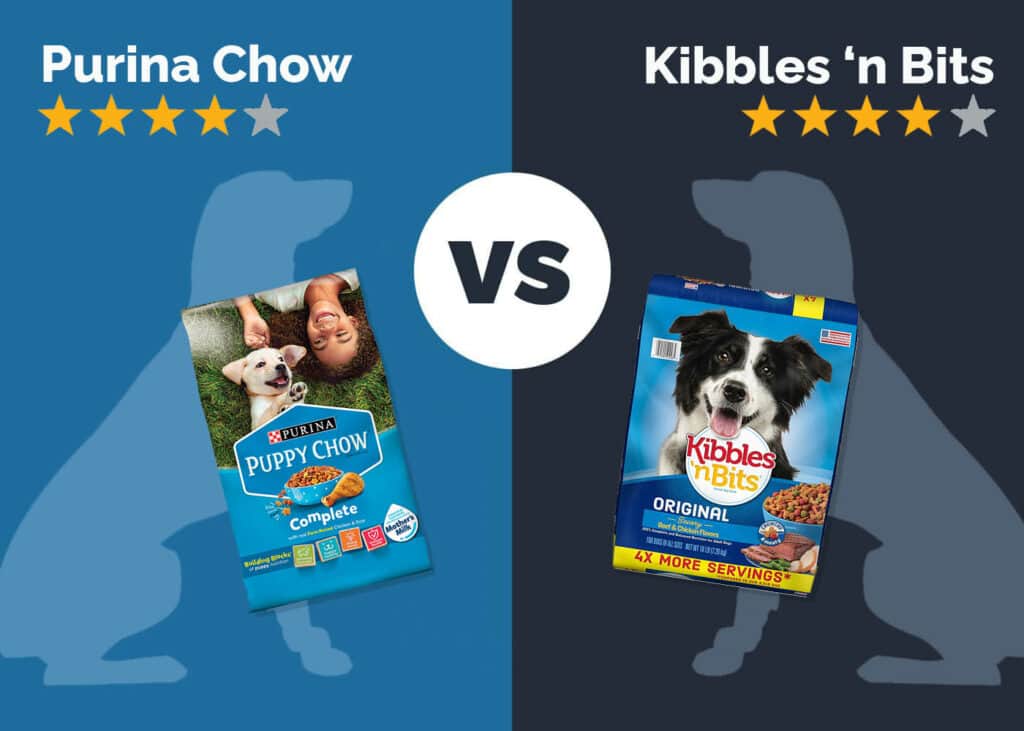 Purina Chow vs Kibble n Bits