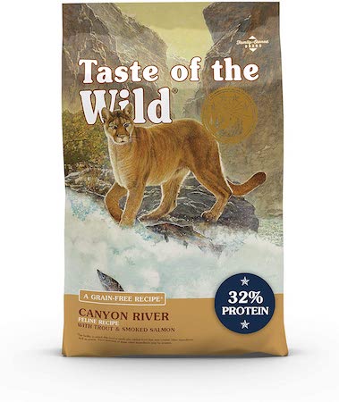 Taste of the Wild Canyon River cat food