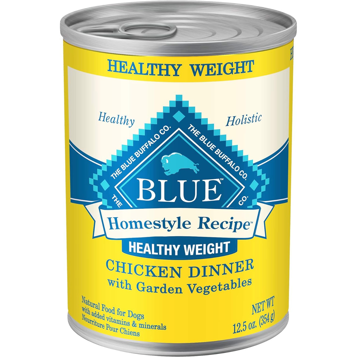 Blue Buffalo Homestyle Recipe Natural Adult Healthy Weight Wet Dog Food 