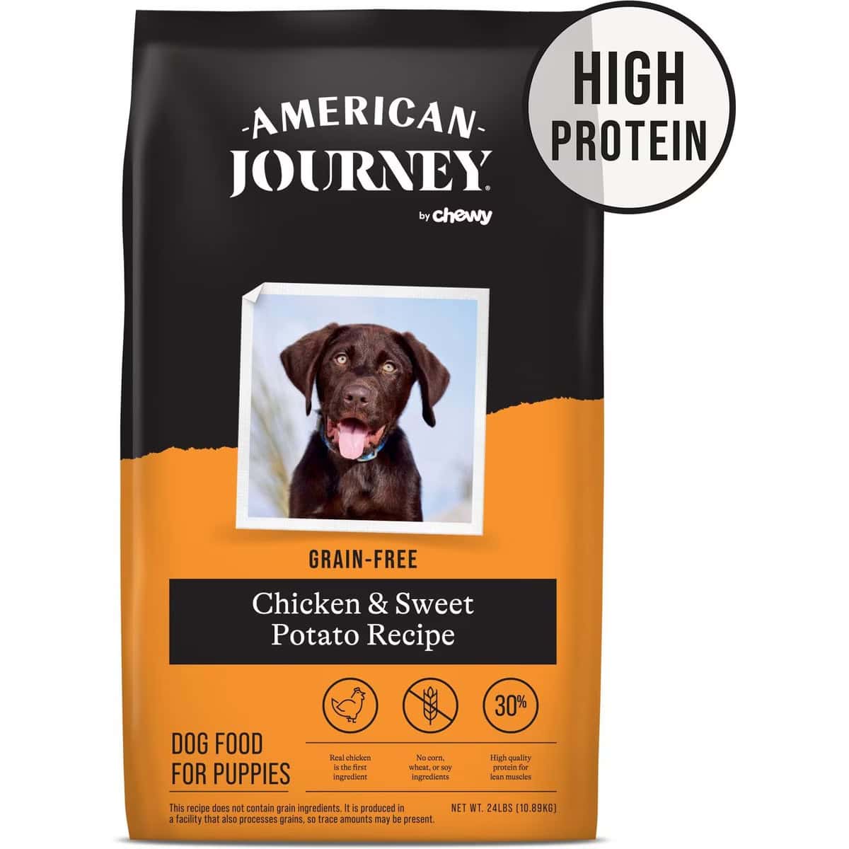 American Journey Grain-Free Puppy Chicken & Sweet Potato Recipe Dry Dog Food
