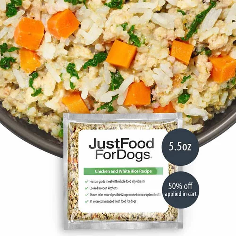 Just Food for Dogs Chicken & White Rice