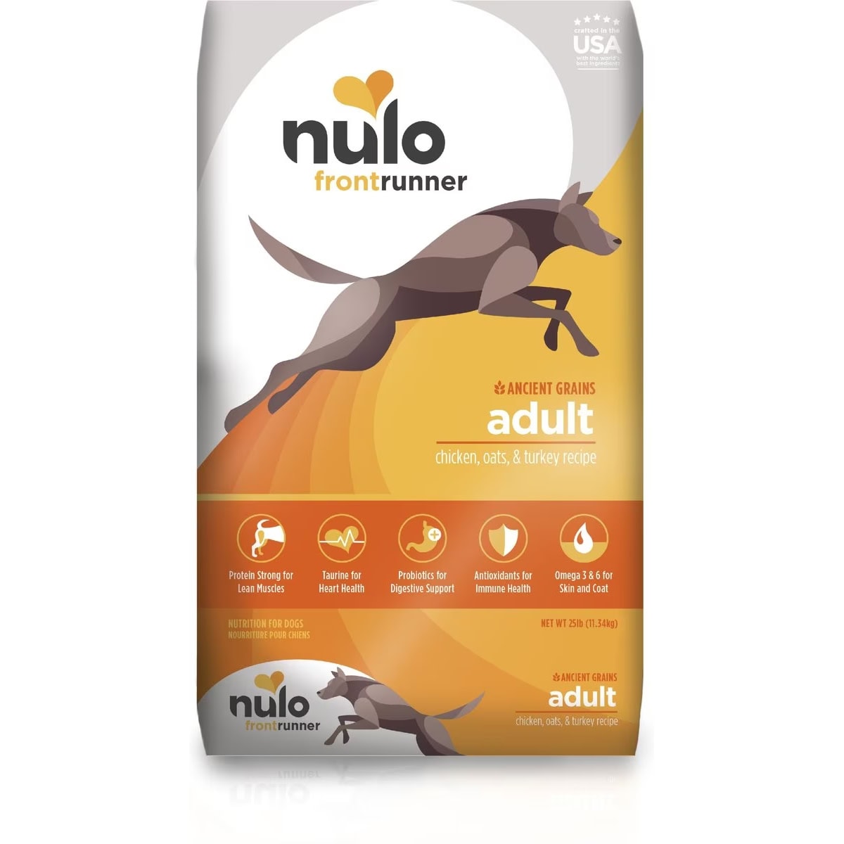 Nulo Frontrunner Ancient Grains Chicken Oats & Turkey Adult Dry Dog Food