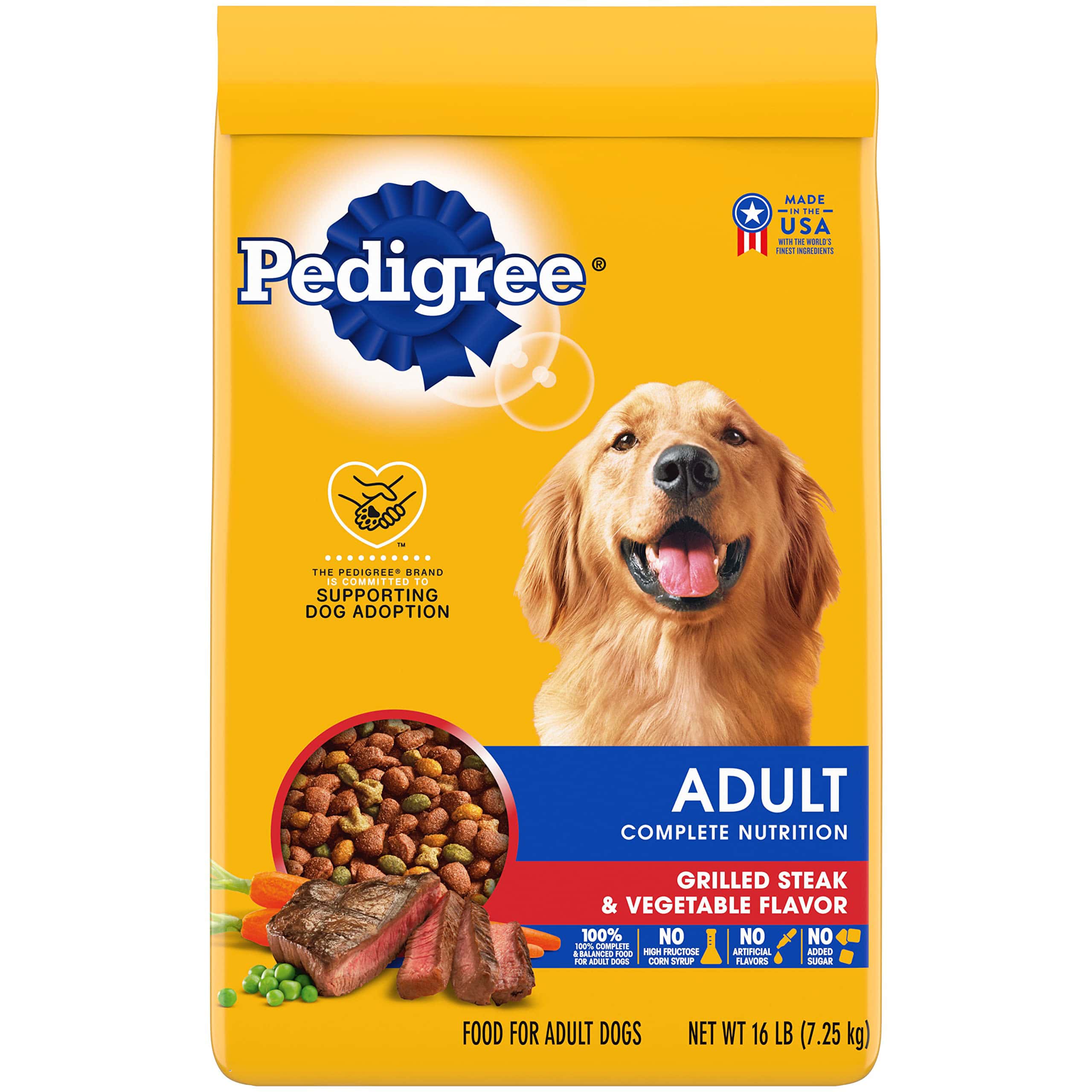 Pedigree Complete Nutrition Grilled Steak & Vegetable Flavor Dog