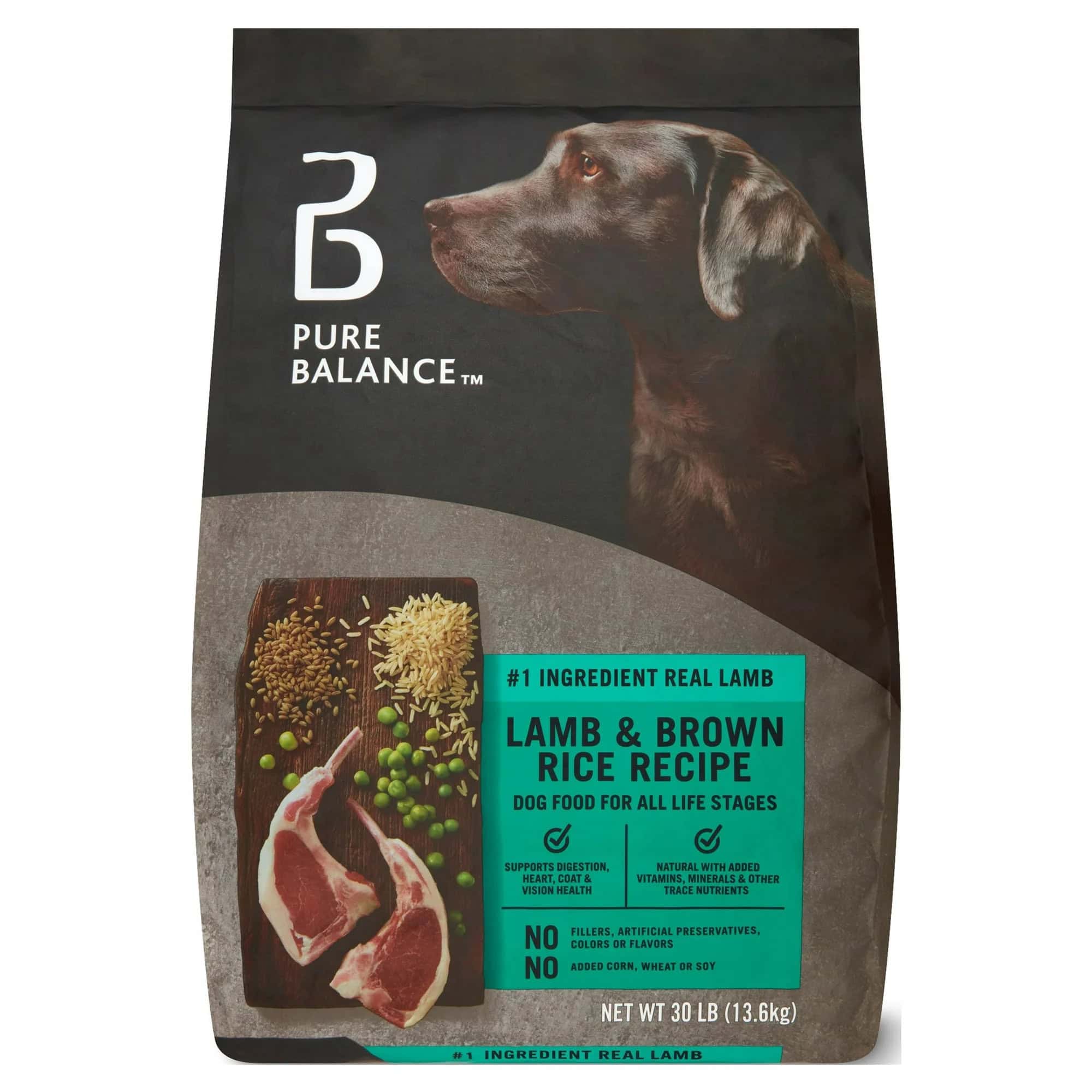 Pure Balance Lamb & Brown Rice Recipe Dry Dog Food