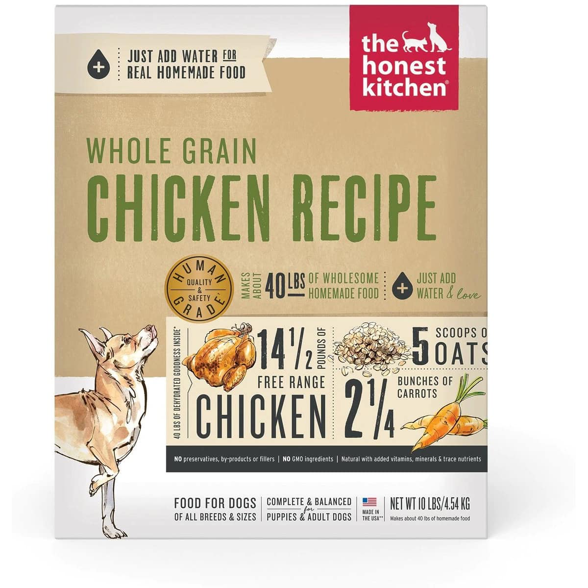 The Honest Kitchen Whole Grain Chicken Recipe