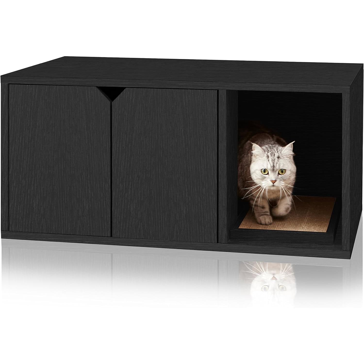 Way Basics zBoard Modern Enclosed Litter Box