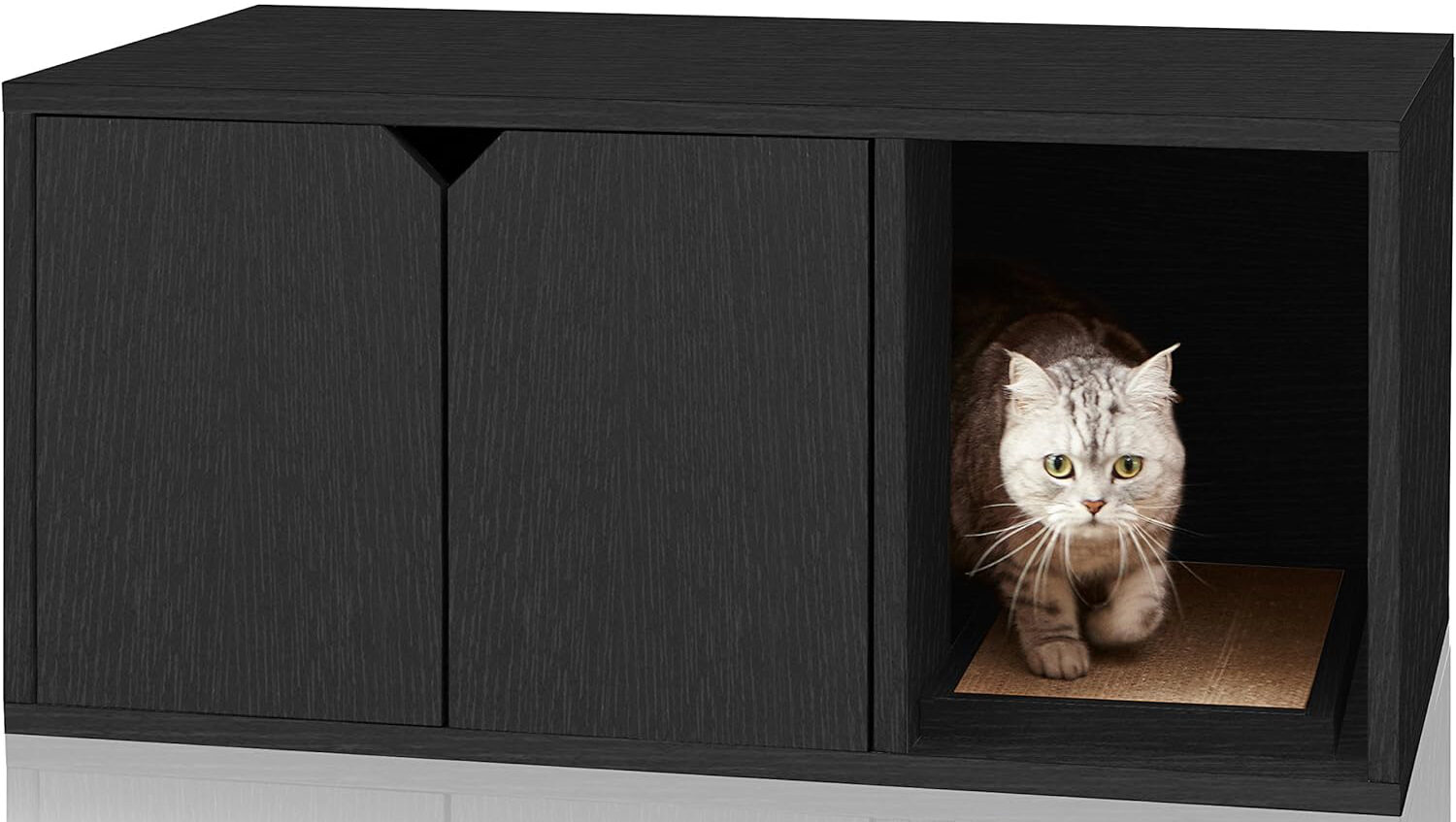 Way Basics zBoard Modern Enclosed Litter Box