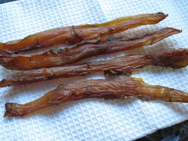 Chicken jerky dog treat