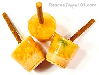 Frozen Pupsicle Dog Treats