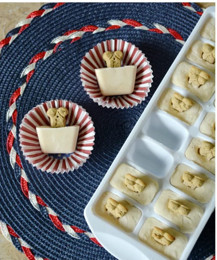 simple frozen dog treats