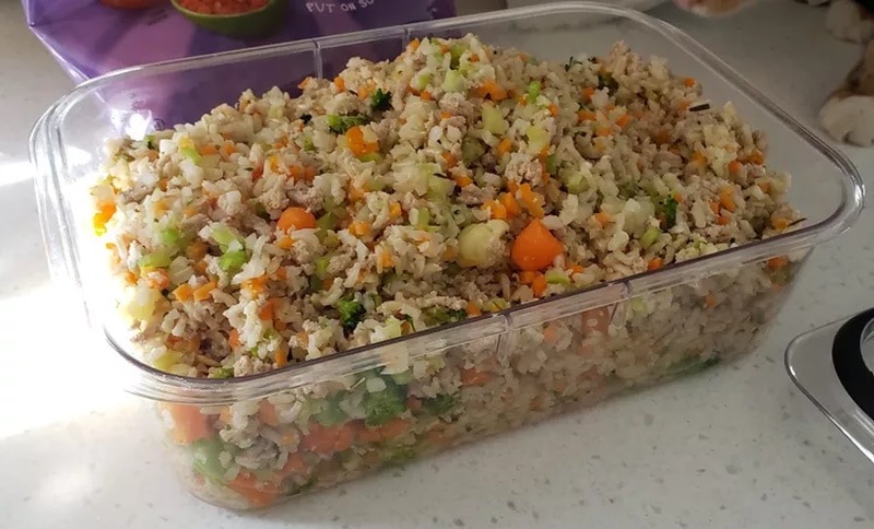 turkey and rosemary dog food