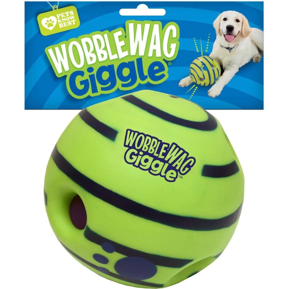 As Seen on TV Wobble Wag Giggle Ball Dog Toy 