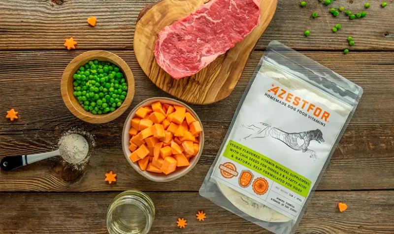 How to Make Homemade Dog Food with Ground Beef, Sweet Potato & Peas