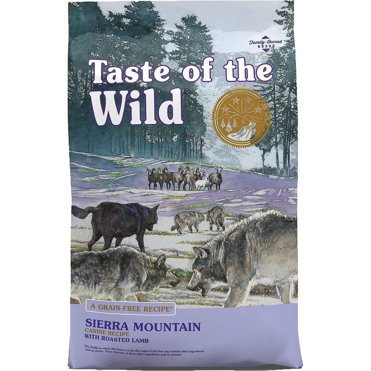 Taste of the Wild Sierra Mountain Grain-Free Dry Dog Food