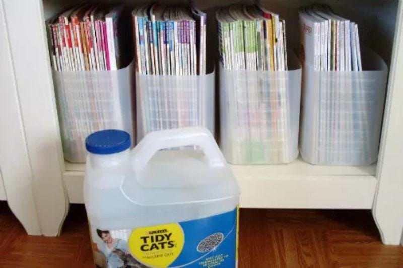 clever Ideas For Recycling Kitty Litter Containers1