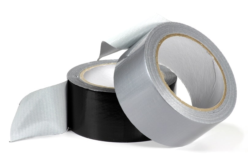 duct tape on white background