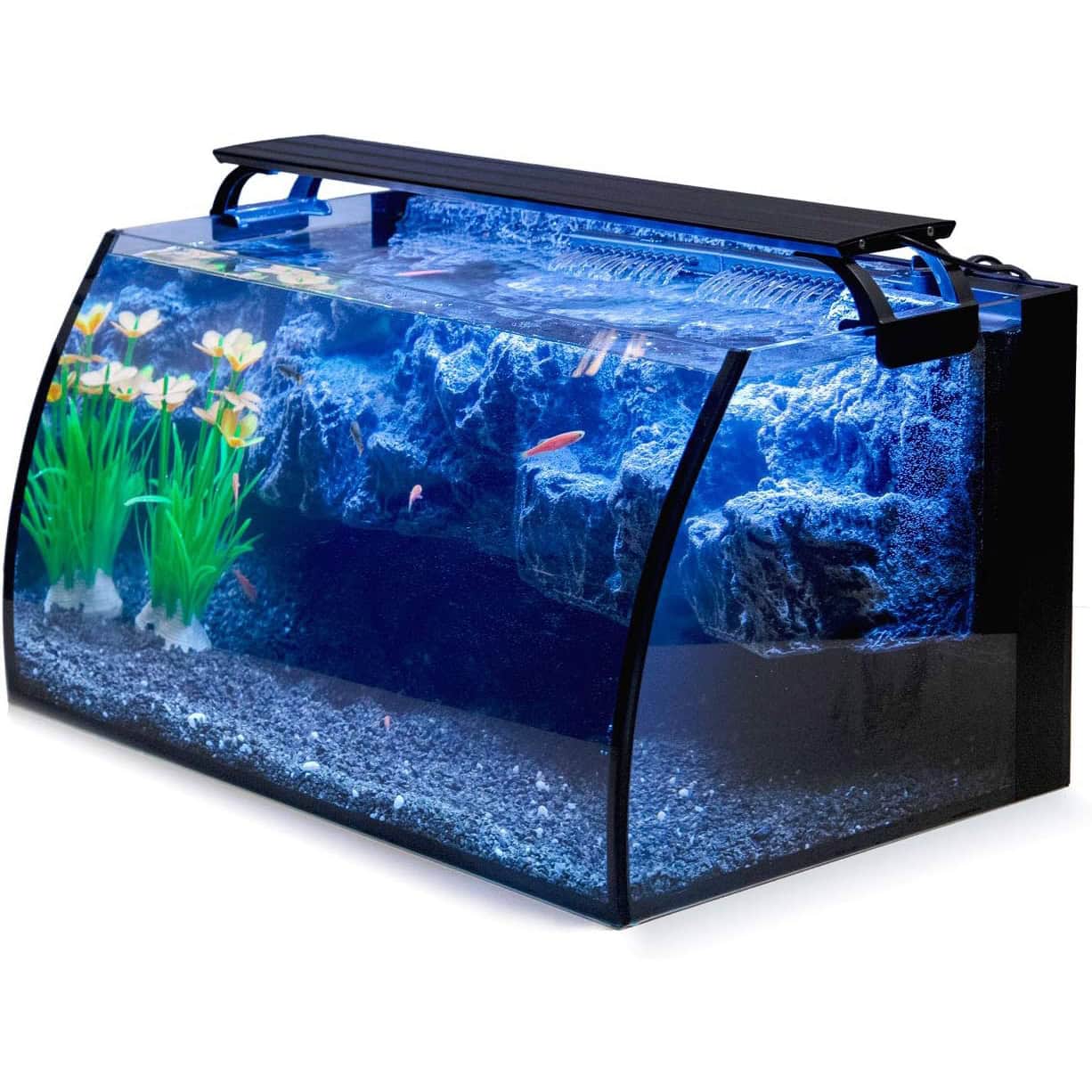 Hygger Horizon LED Glass Aquarium Starter Kit