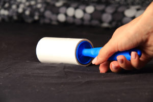 lint rolling pet bed