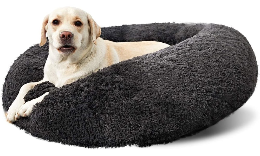 ANWA Washable Dog Calming Bed 