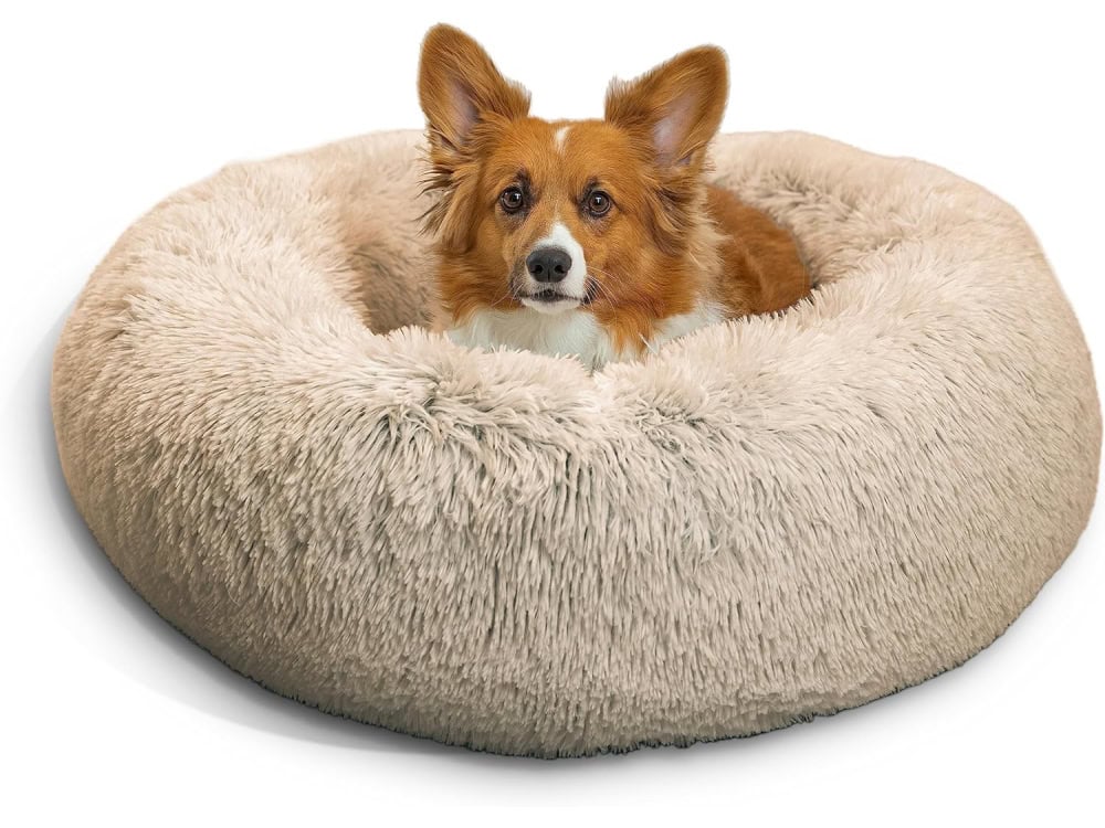 Best Friends by Sheri The Original Calming Donut Cat and Dog Bed 