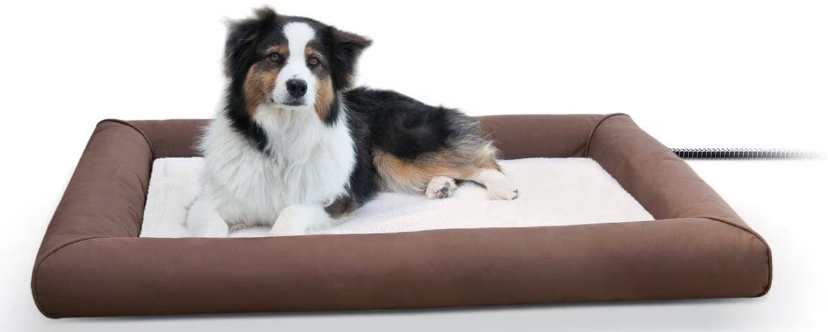 K&H Pet Products Outdoor Bolster Cat Bed